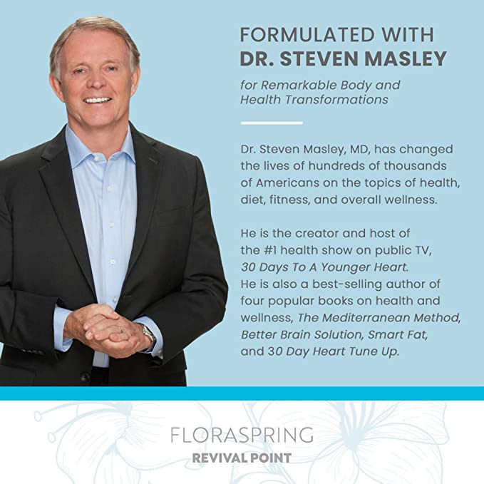 Revival Point Floraspring | DR Formulated Probiotic | Supplement for Men and Women | Supports Digestive and Gut Health, Healthy Weight