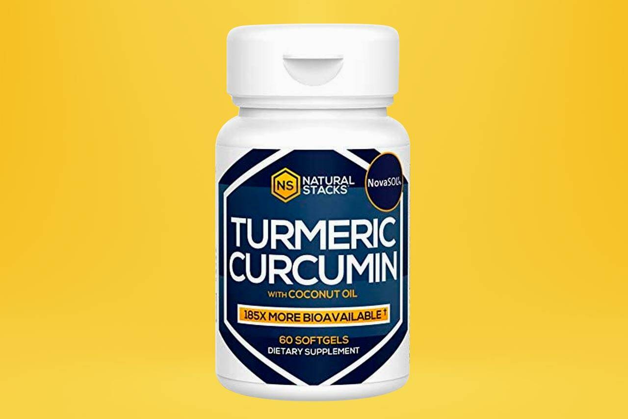 Natural Stacks Turmeric Curcumin with Coconut Oil